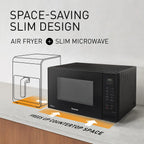 PANASONIC - 27L 1000W 4-in-1 Combi Inverter Microwave Oven Black - NN-CT56RBBPQ - Kitchenary