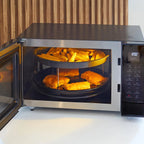 PANASONIC - 27L 1000W 4-in-1 Combi Inverter Microwave Oven Black - NN-CT56RBBPQ - Kitchenary