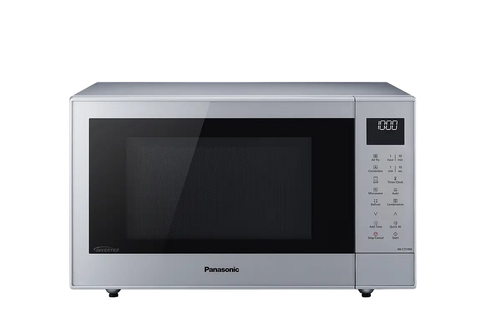 PANASONIC - 27L 1000W 4-in-1 Combi Inverter Microwave Oven Silver - NN-CT57RMBPQ - Kitchenary