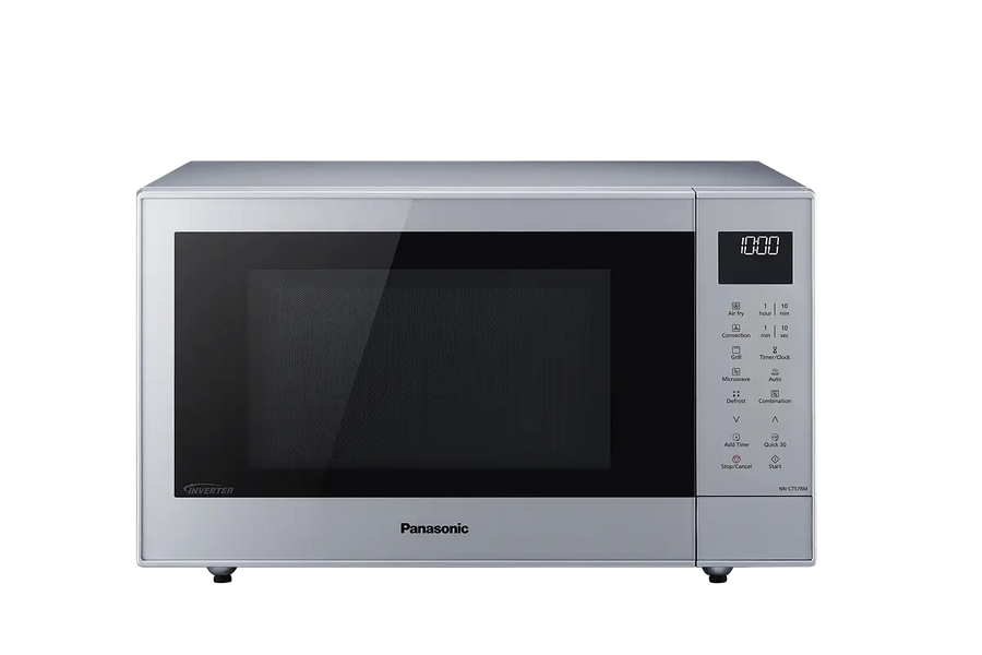 PANASONIC - 27L 1000W 4-in-1 Combi Inverter Microwave Oven Silver - NN-CT57RMBPQ - Kitchenary