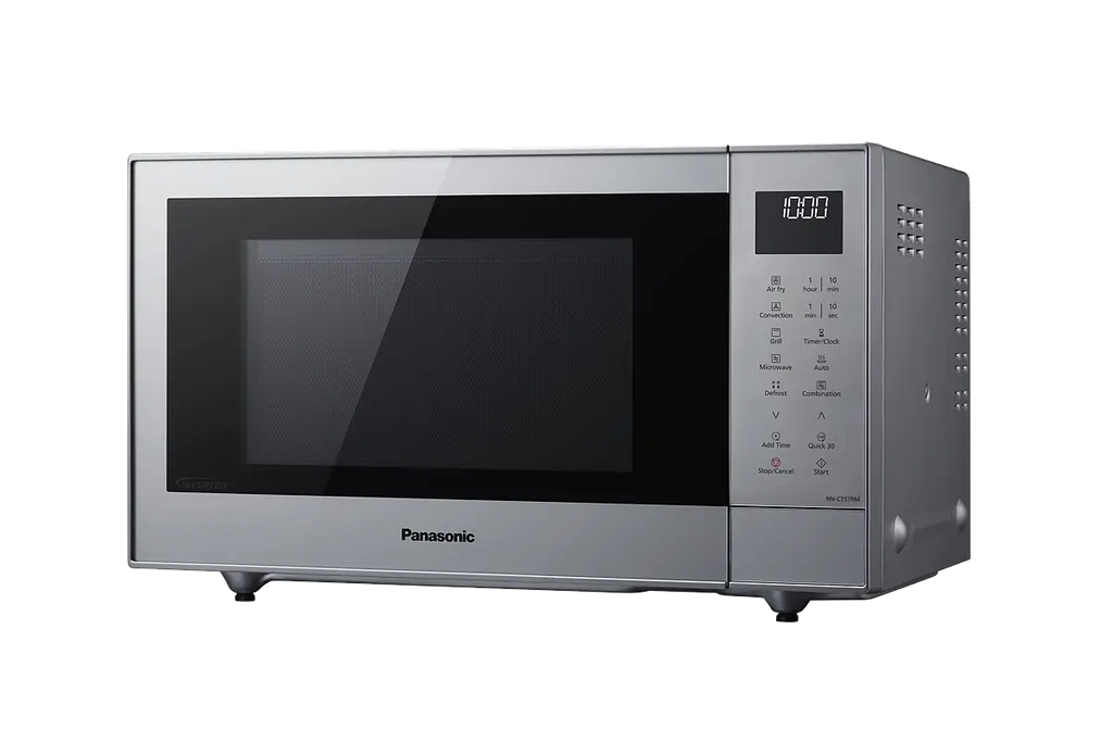 PANASONIC - 27L 1000W 4-in-1 Combi Inverter Microwave Oven Silver - NN-CT57RMBPQ - Kitchenary