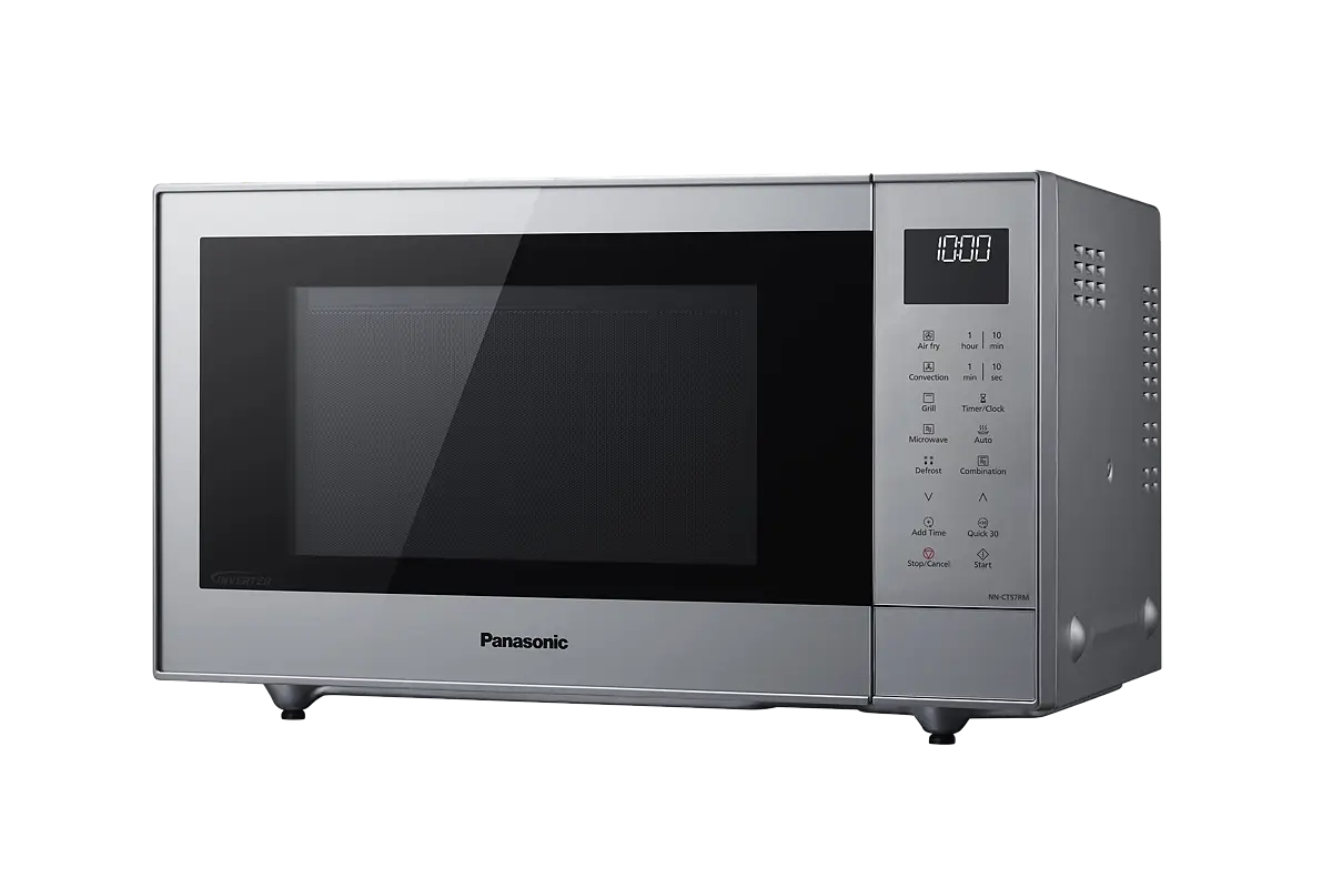 PANASONIC - 27L 1000W 4-in-1 Combi Inverter Microwave Oven Silver - NN-CT57RMBPQ - Kitchenary