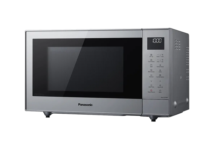 PANASONIC - 27L 1000W 4-in-1 Combi Inverter Microwave Oven Silver - NN-CT57RMBPQ - Kitchenary