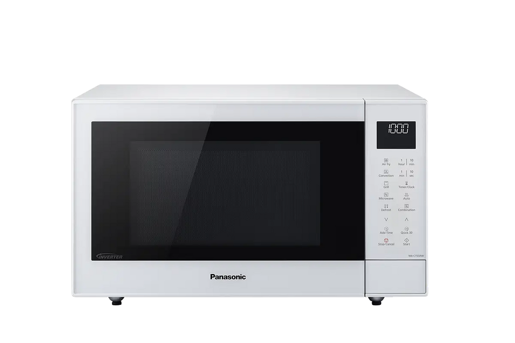 PANASONIC - 27L 1000W 4-in-1 Combi Inverter Microwave Oven White - NN-CT55RWBPQ - Kitchenary