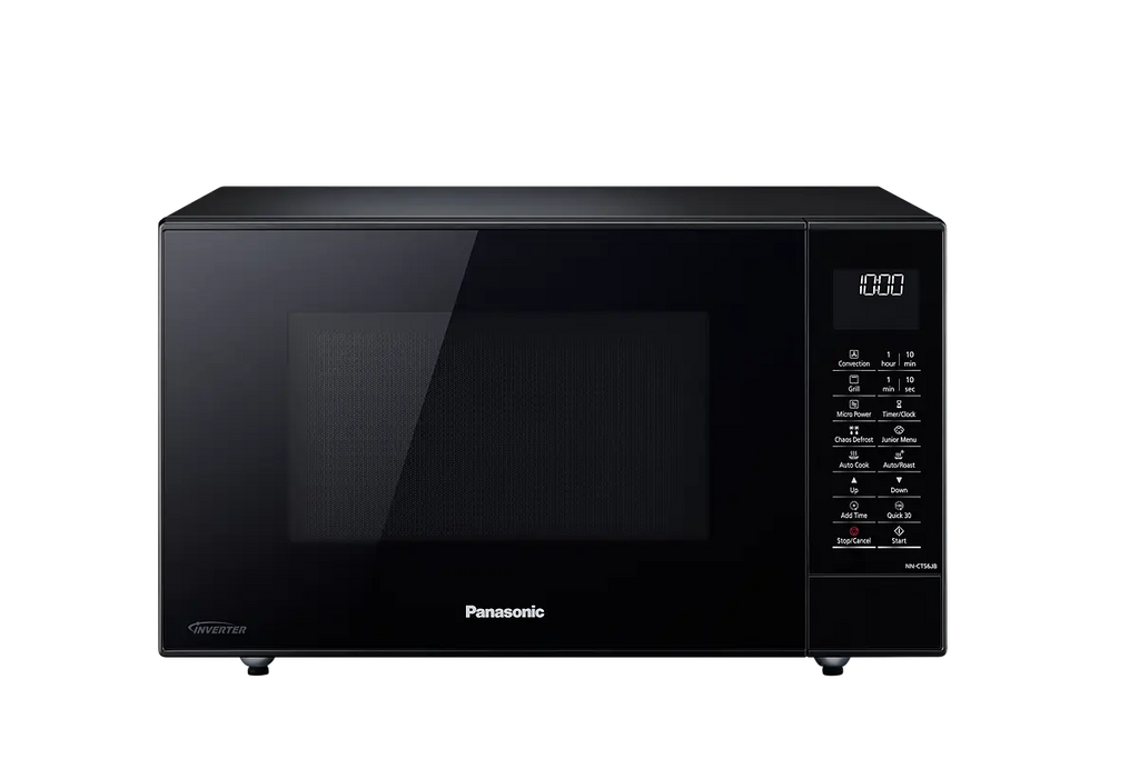 PANASONIC - 27L 1000W Combination Inverter Microwave Black - NN-CT56JBBPQ - Kitchenary