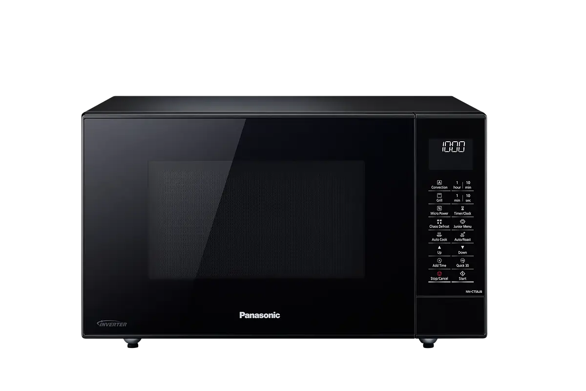 PANASONIC - 27L 1000W Combination Inverter Microwave Black - NN-CT56JBBPQ - Kitchenary