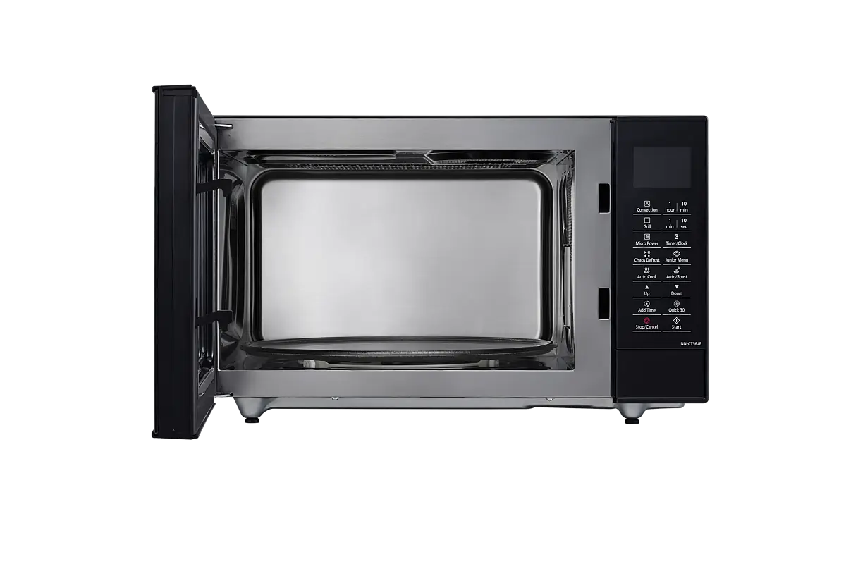 PANASONIC - 27L 1000W Combination Inverter Microwave Black - NN-CT56JBBPQ - Kitchenary