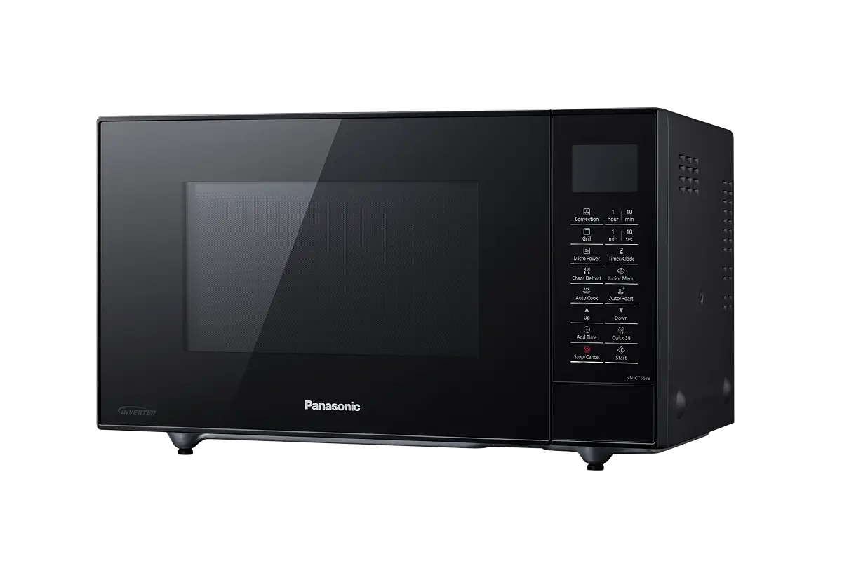 PANASONIC - 27L 1000W Combination Inverter Microwave Black - NN-CT56JBBPQ - Kitchenary
