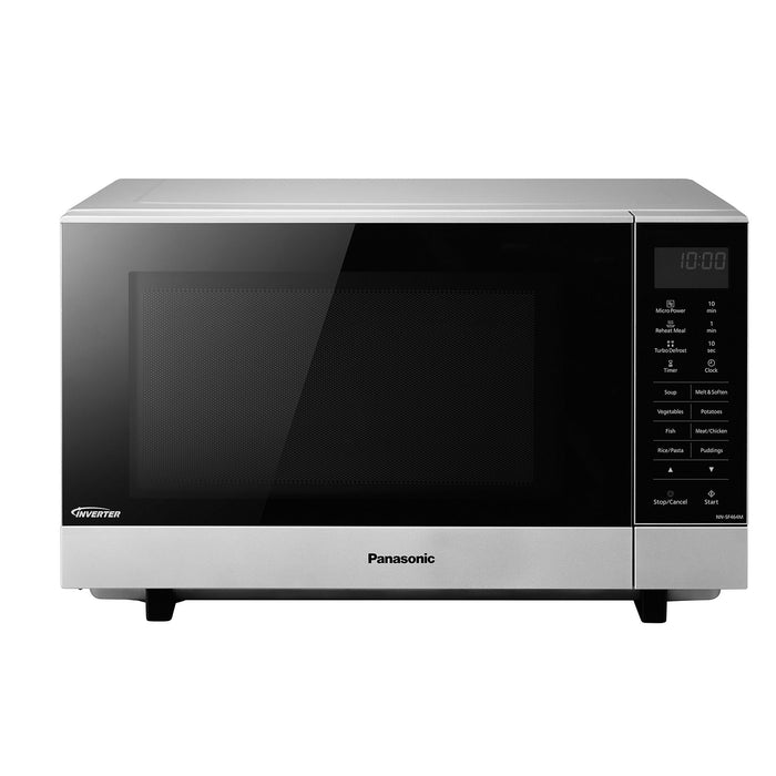 PANASONIC - 27L 1000W Flatbed Microwave Stainless Steel - NN-SF464MBPQ - Kitchenary