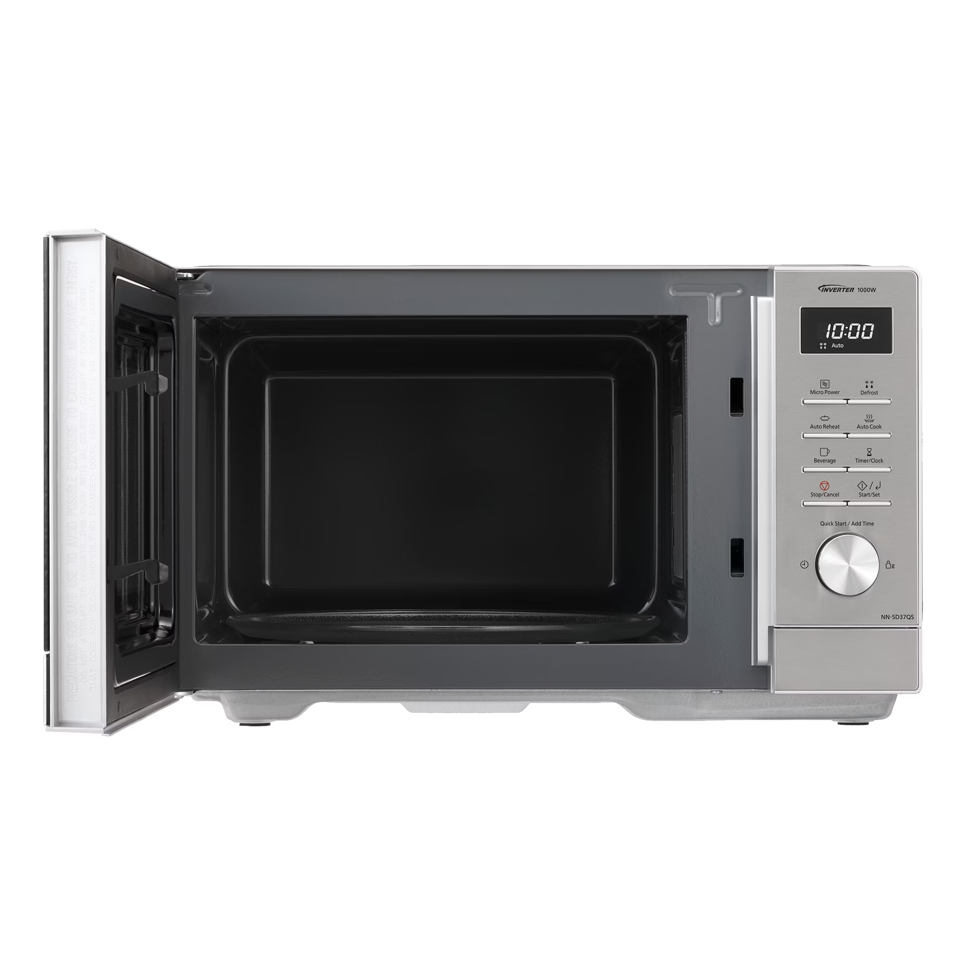 PANASONIC - 29L 1000W Inverter Microwave Stainless Steel - NN-SD37QSBPQ - Kitchenary