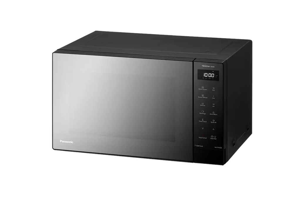 PANASONIC - 32L 1000W Solo Inverter Microwave Black - NN-ST65QBBPQ - Kitchenary