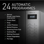 PANASONIC - 32L 1000W Solo Inverter Microwave Silver - NN-ST68QSBPQ - Kitchenary