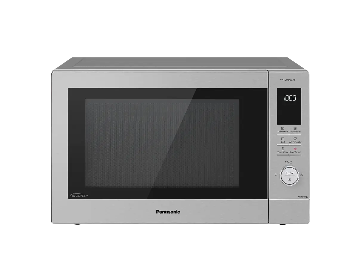 PANASONIC - 34L 1000W 4-in-1 Combi Microwave Oven with Air Fry Function - NN-CD88QSBPQ - Kitchenary