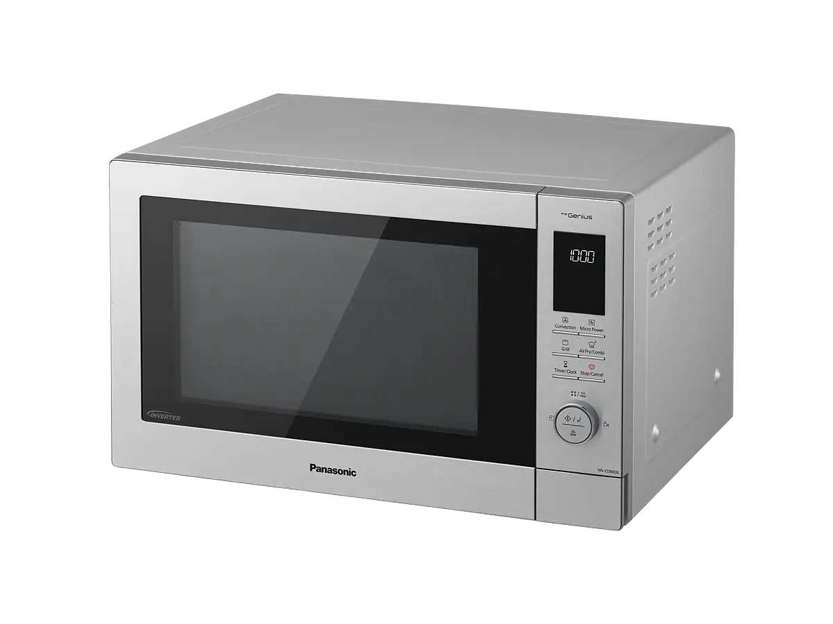 PANASONIC - 34L 1000W 4-in-1 Combi Microwave Oven with Air Fry Function - NN-CD88QSBPQ - Kitchenary