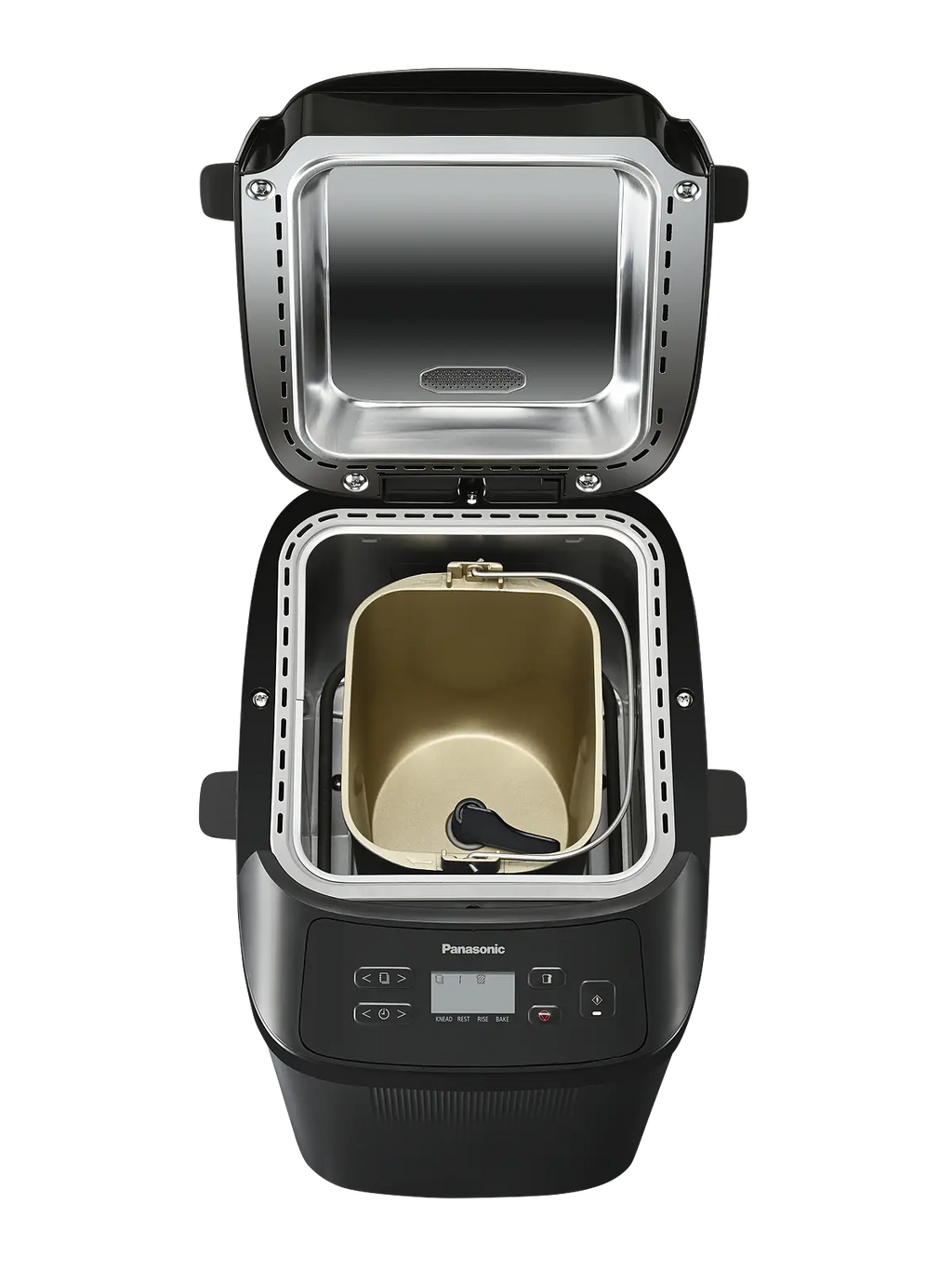 PANASONIC - Automatic Mini Breadmaker - Black - SD-PN100KXC - Kitchenary