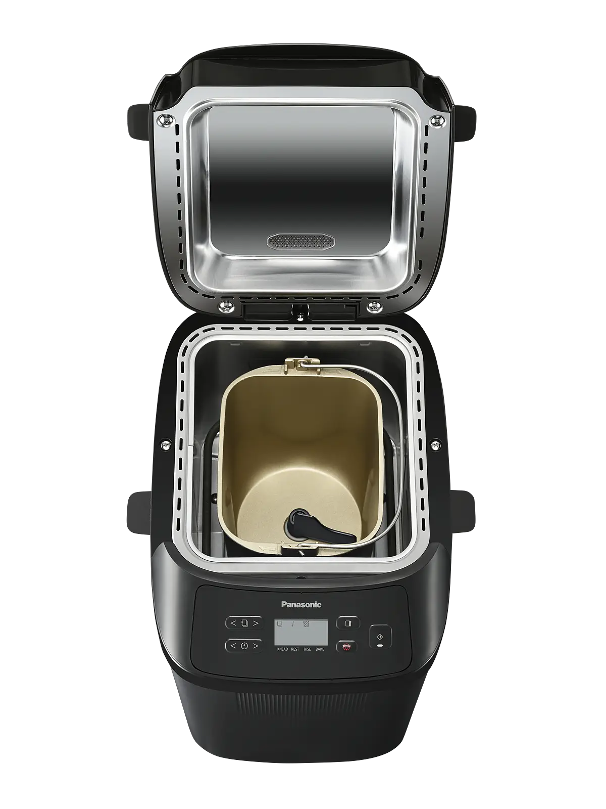 PANASONIC - Automatic Mini Breadmaker - Black - SD-PN100KXC - Kitchenary
