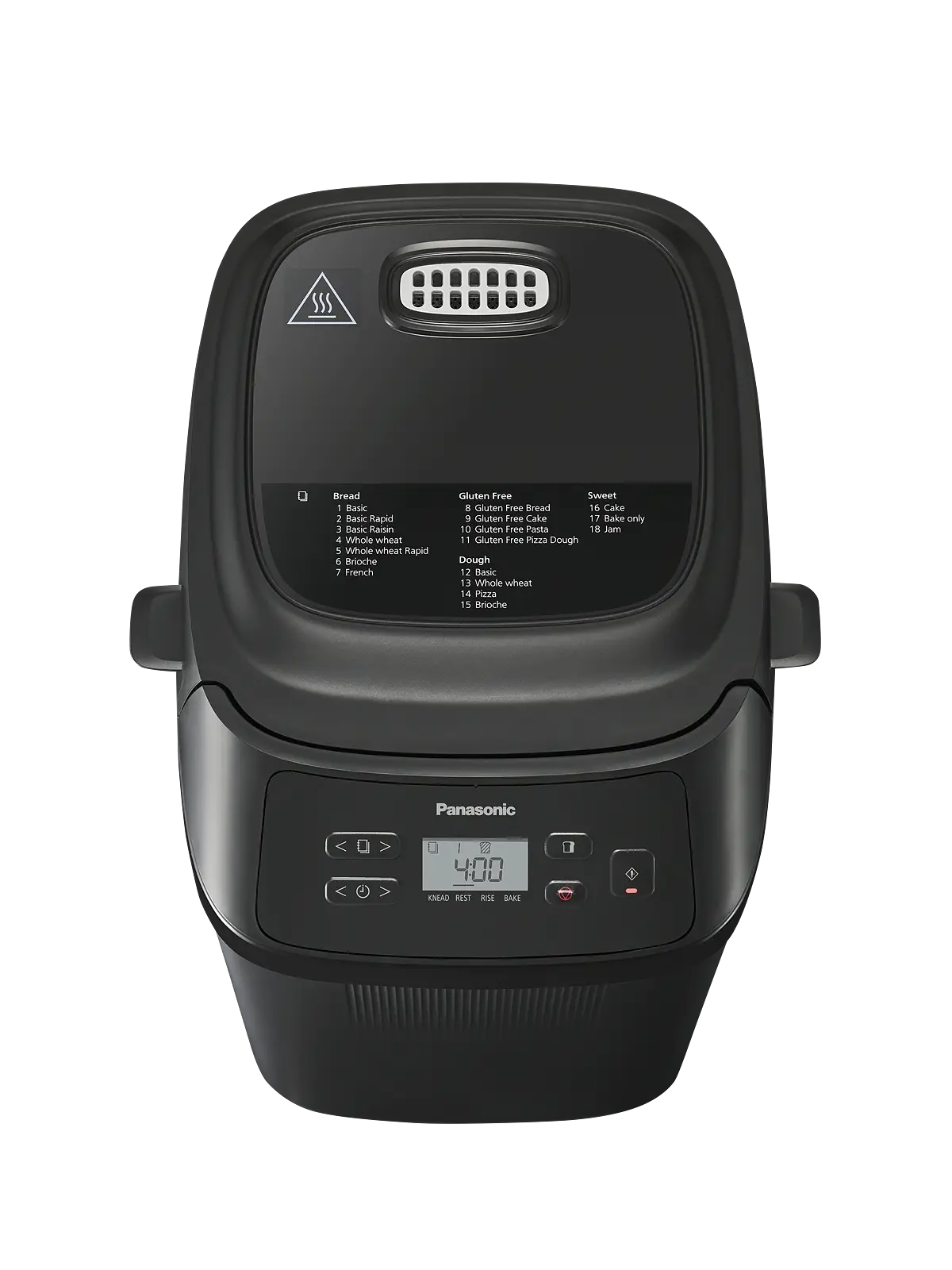 PANASONIC - Automatic Mini Breadmaker - Black - SD-PN100KXC - Kitchenary