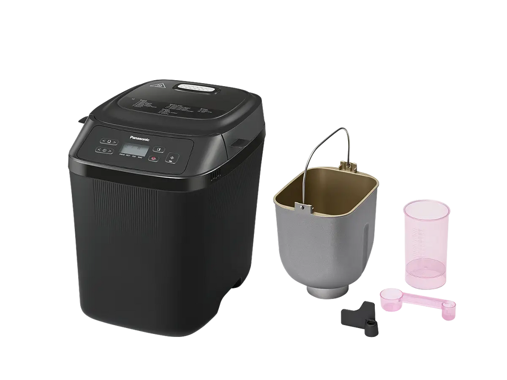 PANASONIC - Automatic Mini Breadmaker - Black - SD-PN100KXC - Kitchenary