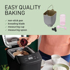 PANASONIC - Automatic Mini Breadmaker - Black - SD-PN100KXC - Kitchenary