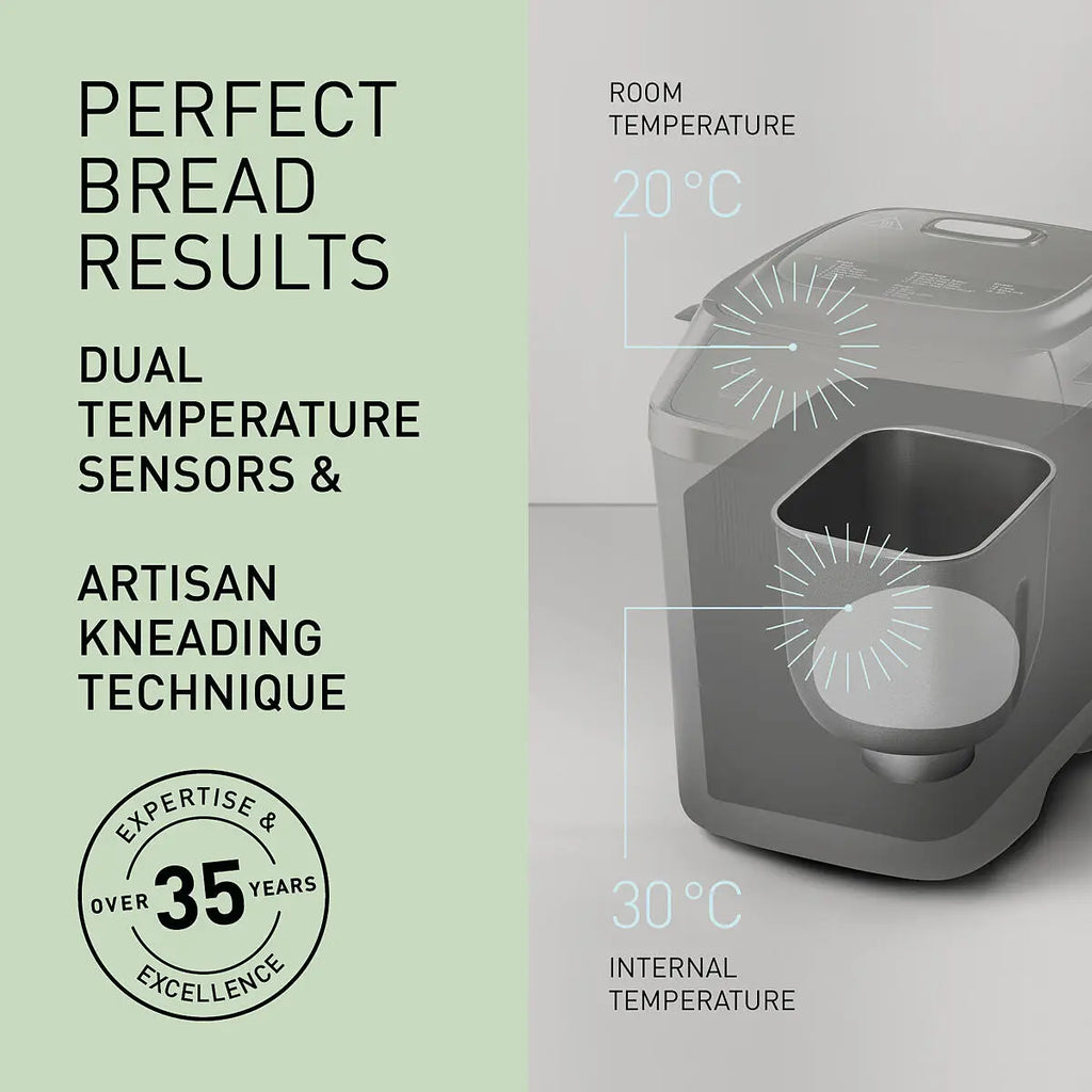 PANASONIC - Automatic Mini Breadmaker - Black - SD-PN100KXC - Kitchenary