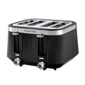 RUSSELL HOBBS - Brontë 4 Slice Toaster - Black - 26770 - Kitchenary