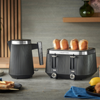 RUSSELL HOBBS - Brontë 4 Slice Toaster - Black - 26770 - Kitchenary