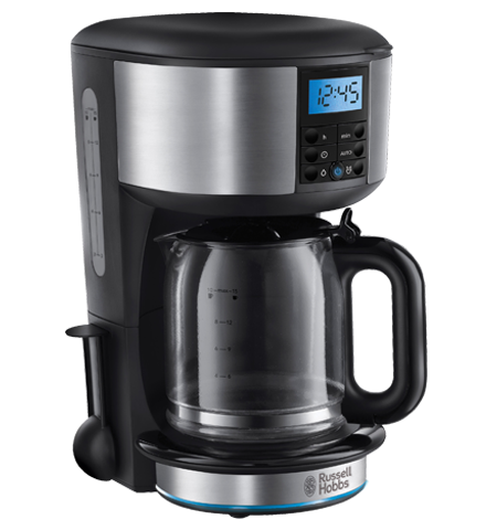 RUSSELL HOBBS - Buckingham Coffee Maker - Silver - 20680 - Kitchenary