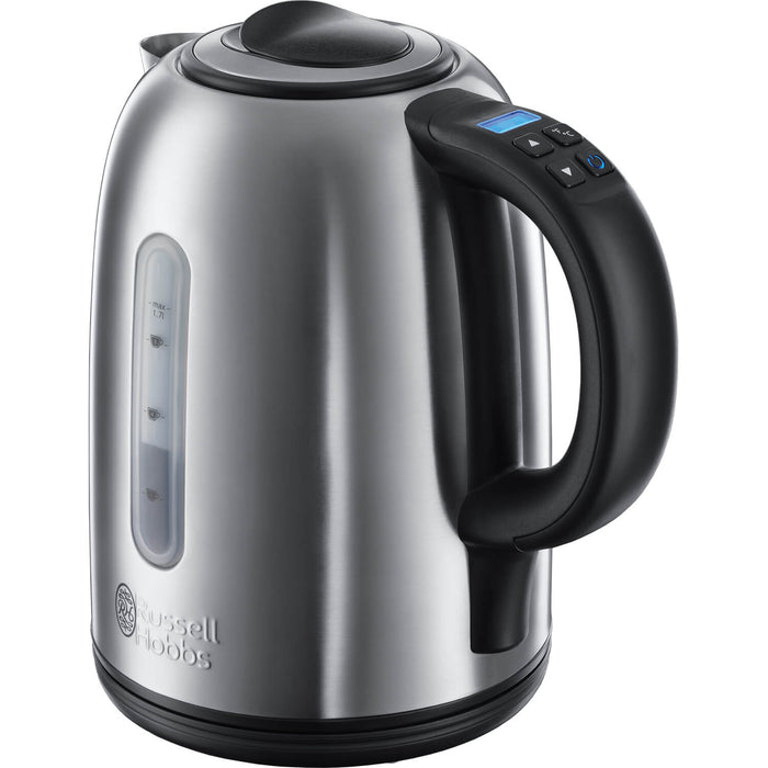 RUSSELL HOBBS - Buckingham Variable Temperature Digital Kettle - Stainless Steel - 21040 - Kitchenary