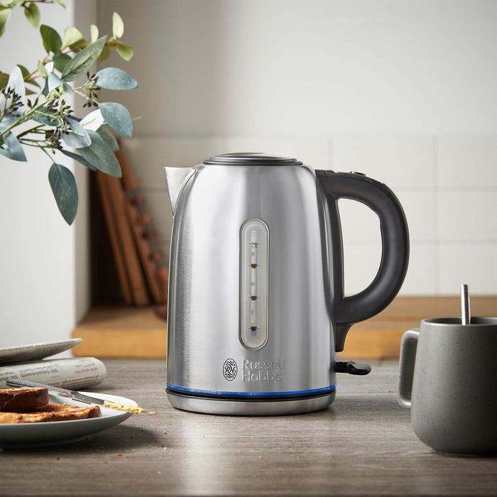 RUSSELL HOBBS - Buckingham Variable Temperature Digital Kettle - Stainless Steel - 21040 - Kitchenary