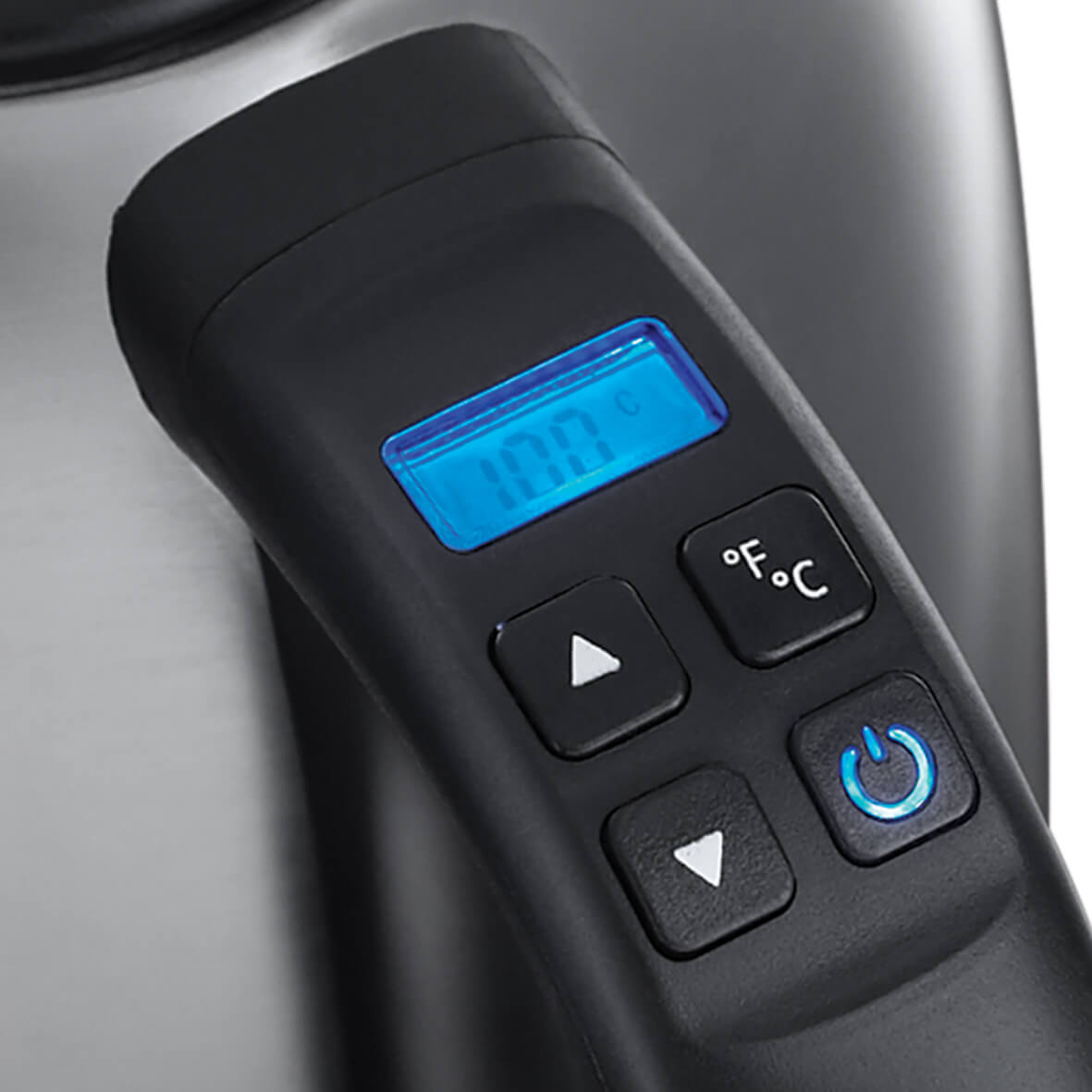 RUSSELL HOBBS - Buckingham Variable Temperature Digital Kettle - Stainless Steel - 21040 - Kitchenary
