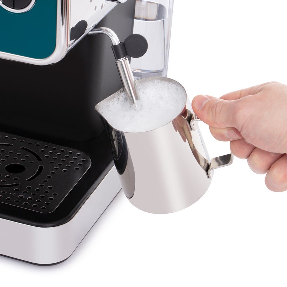 RUSSELL HOBBS - Distinctions Espresso Machine - Ocean Blue - 26451 - Kitchenary