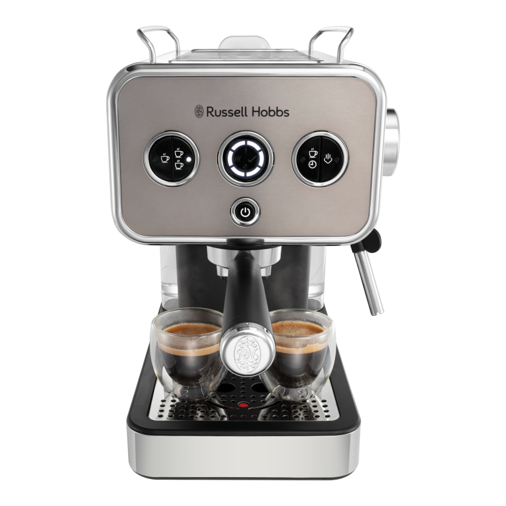 RUSSELL HOBBS - Distinctions Espresso Machine - Titanium - 26452 - Kitchenary