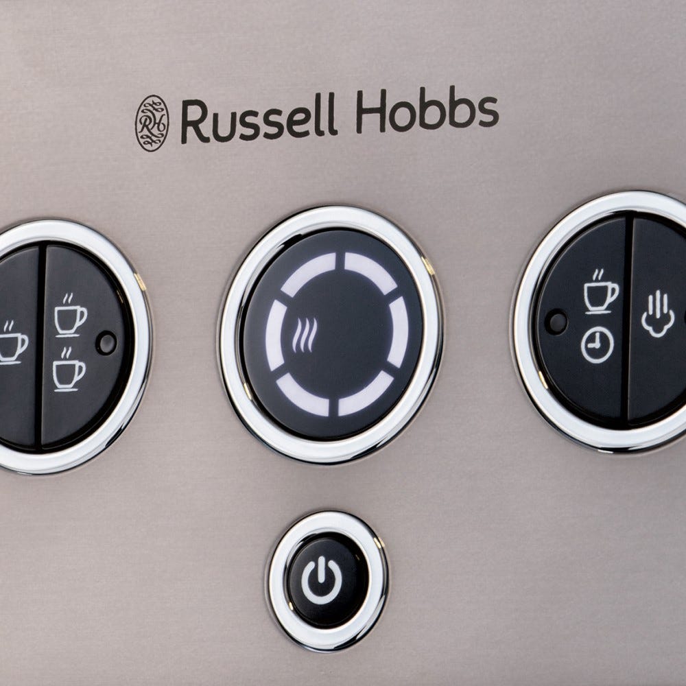 RUSSELL HOBBS - Distinctions Espresso Machine - Titanium - 26452 - Kitchenary