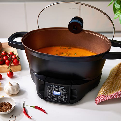 RUSSELL HOBBS - Good to Go Multicooker - Black - 28270 - Kitchenary