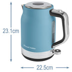 RUSSELL HOBBS - Hanley Kettle - Retro Blue - 28641 - Kitchenary