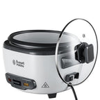 RUSSELL HOBBS - Large Rice Cooker & Steamer - Black & White - 27040 - Kitchenary