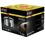 RUSSELL HOBBS - Rice Cooker & Steamer - Black & Stainless Steel - 19750 - Kitchenary