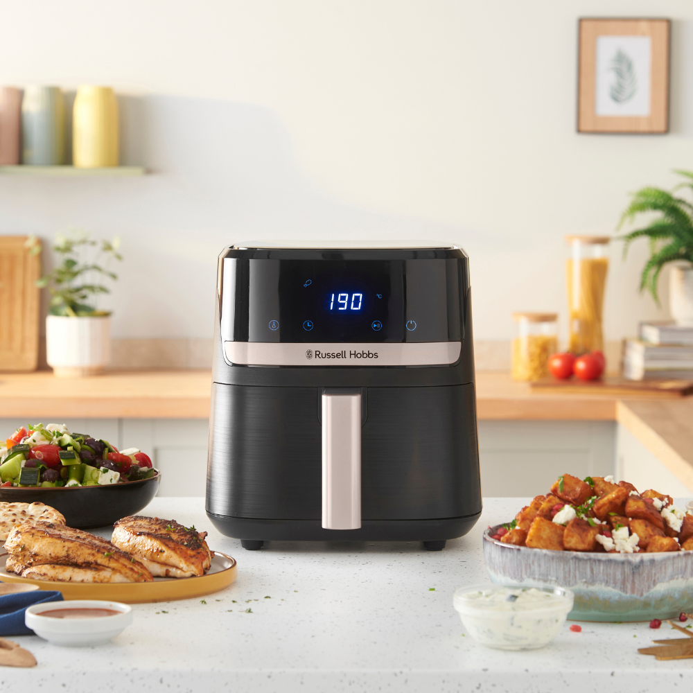 RUSSELL HOBBS - Satisfry 4.3L Air Fryer - Black - 27610 - Kitchenary