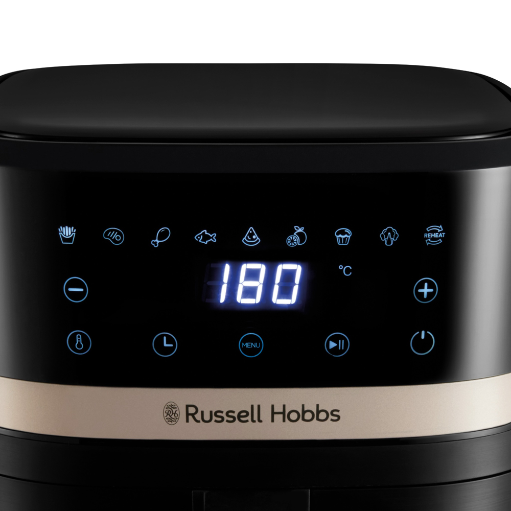 RUSSELL HOBBS - Satisfry 4.3L Air Fryer - Black - 27610 - Kitchenary
