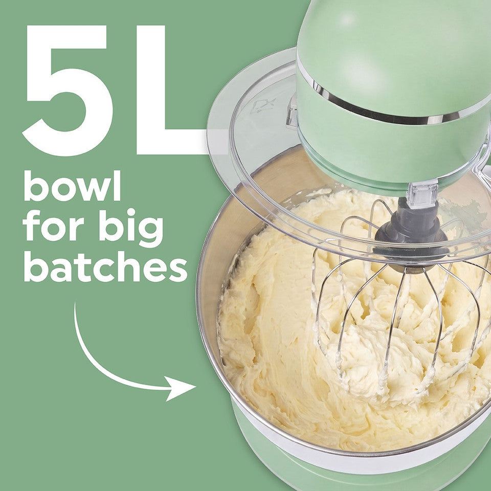 SALTER - British Bakes Stand Mixer - Green - EK5511BBGRN - Kitchenary