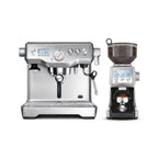 SAGE SEP920BSS4GUK1 The Dynamic Duo Espresso Machine and Coffee Grinder - Brushed Stainless Steel