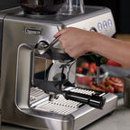 SAGE SES876BSS4GUK1 Barista Express Impress Espresso Machine - Stainless Steel