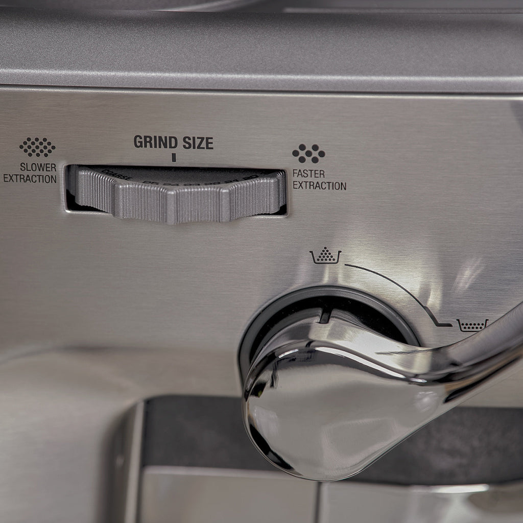 SAGE SES876BSS4GUK1 Barista Express Impress Espresso Machine - Stainless Steel