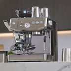 SAGE SES876BSS4GUK1 Barista Express Impress Espresso Machine - Stainless Steel