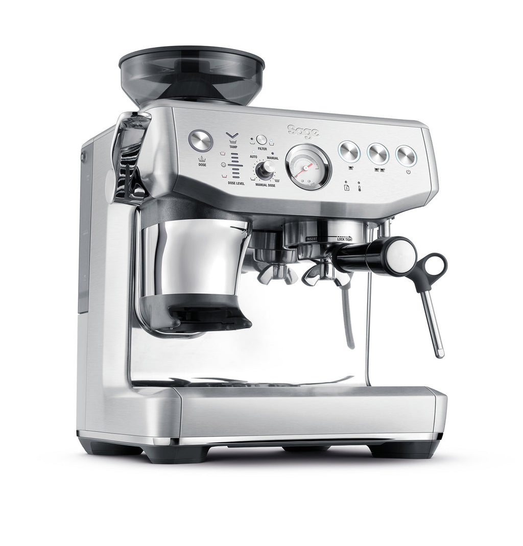 SAGE SES876BSS4GUK1 Barista Express Impress Espresso Machine - Stainless Steel