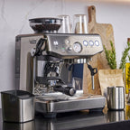 SAGE SES876BSS4GUK1 Barista Express Impress Espresso Machine - Stainless Steel