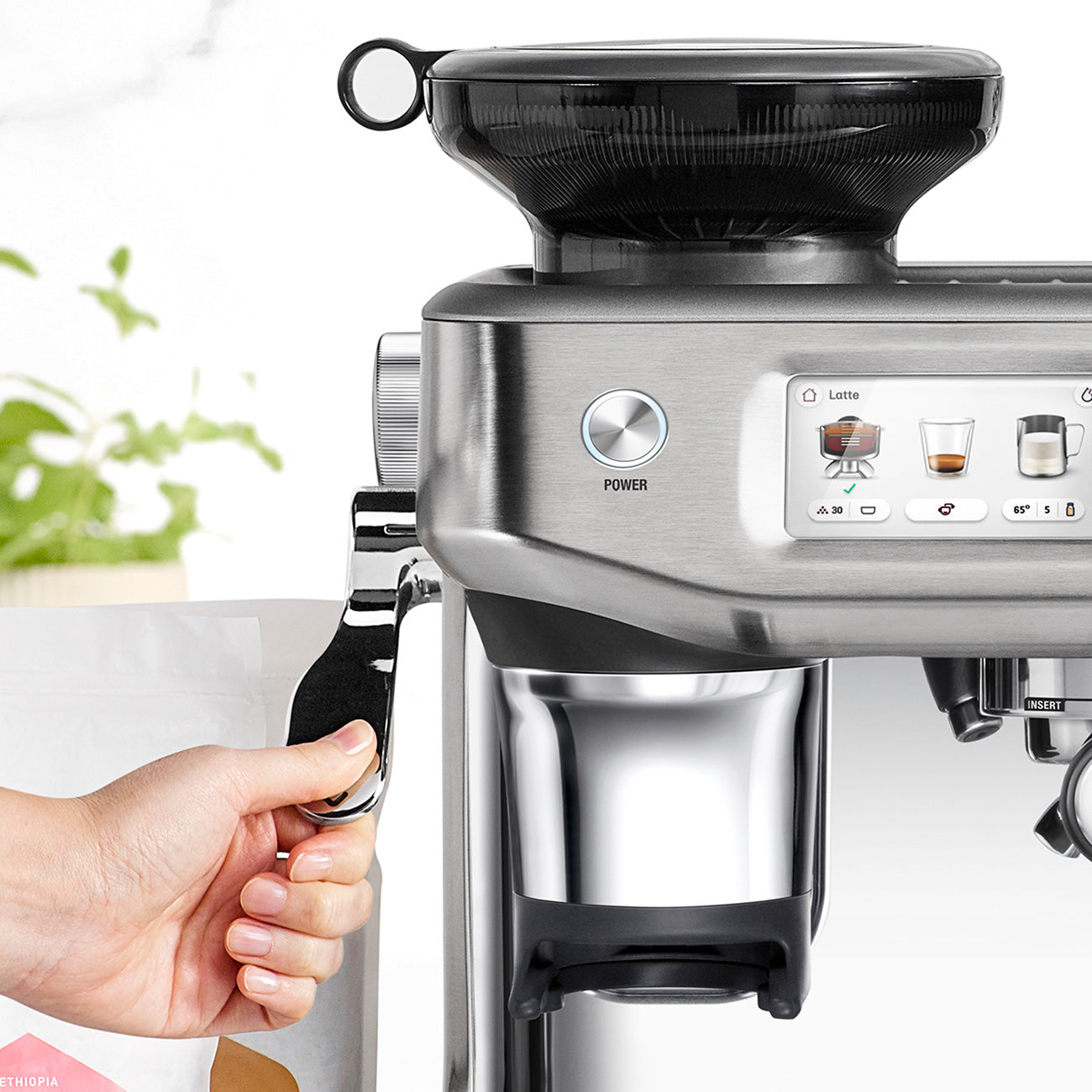 SAGE SES882BSS4GUK1 Barista Touch Impress - Brushed Stainless Steel