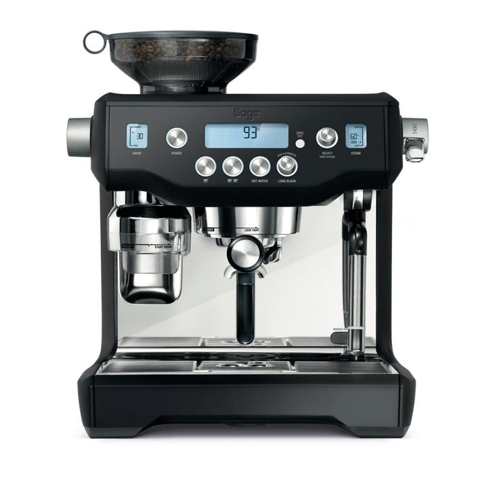 SAGE SES980BTR4GUK1 The Oracle Espresso Machine - Black Truffle