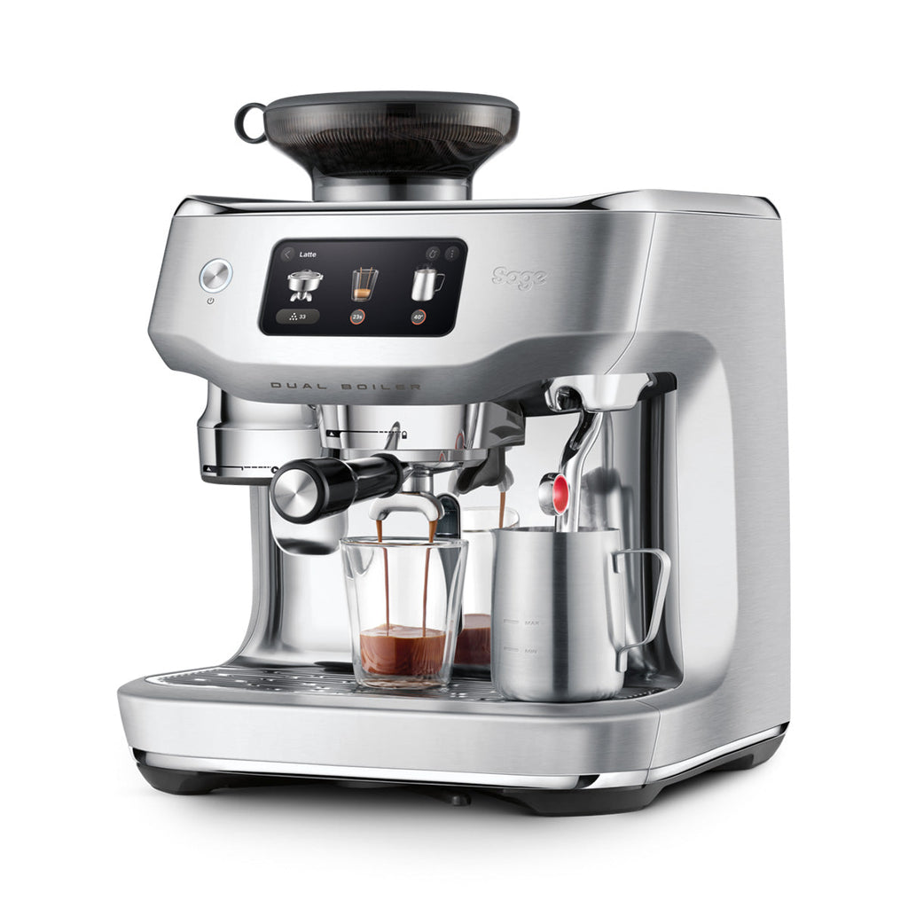 SAGE SES995BSS4GUK1 The Oracle Dual Boiler Espresso Machine - Stainless Steel