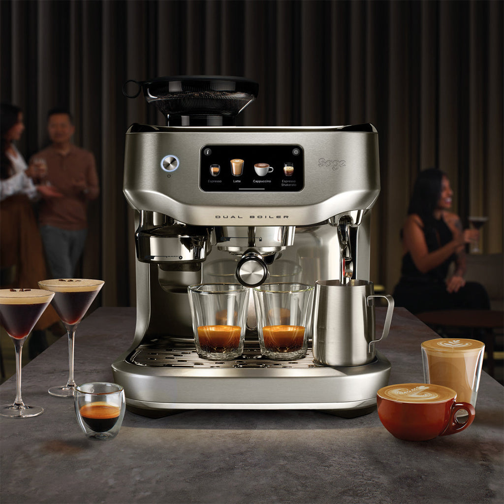 SAGE SES995BSS4GUK1 The Oracle Dual Boiler Espresso Machine - Stainless Steel